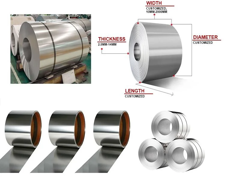 Factory Directly Supply 304 Cold Roll Stainless Coil Carbon Tube Steel Brazil