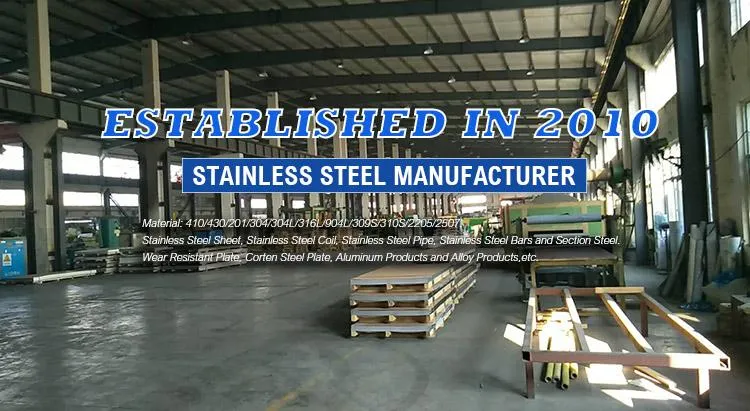 High Quality ASTM Stainless Steel Plate Ss 304L 304 321 316L 310S 2205 430 Stainless Steel Sheet Prices