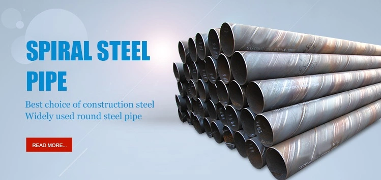 Hot/Cold Rolling Spiral Welded Steel Pipe for Chemical Industry Factory Pickling